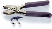 Prym Vario Druckknopf Loch- und Ösenzange mit 2 Stanzwerkzeugen für 3/4 mm-2