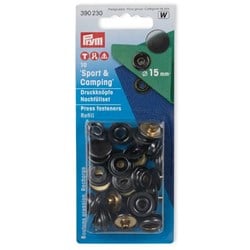 Prym Druckknöpfe ohne Nähen Sport & Camping 15mm
