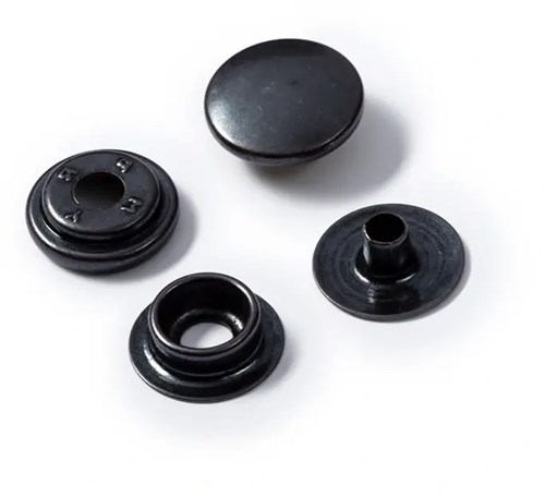 Prym Nachfüll- Druckknöpfe ohne Nähen Sport & Camping 15mm Bronziert-2