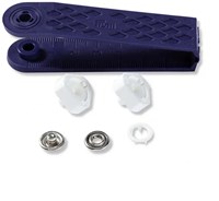 Prym Druckknöpfe ohne Nähen Jersey Ring mit Zähnchen 10 mm 02 Weiß-2
