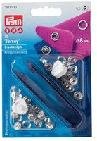 Prym Druckknöpfe ohne Nähen Jersey Silber 8 mm