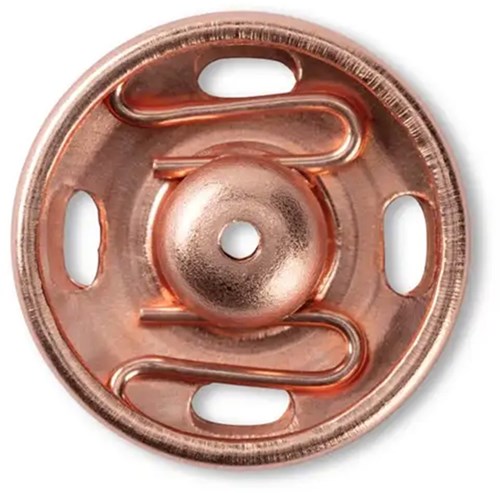 Prym Druckknopf zum Annähen Roségold 15mm-2