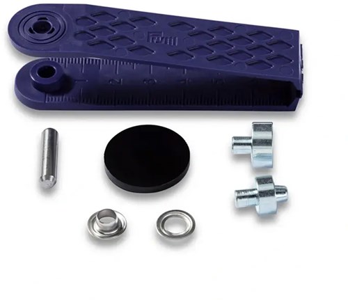 Prym Ösen mit Scheiben Silber 5 mm-2