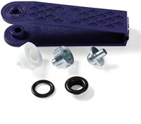 Prym Ösen mit Scheiben Silber 8 mm-2