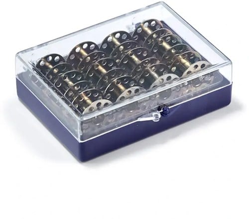 Prym Spulendose mit 12 CB Metallspulen-2