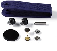 Prym Ziernieten 9 mm 01 Silber / Altes Eisen-2