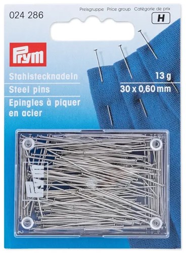 Prym Stecknadeln Gehärteter Stahl No. 6 Silber