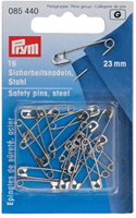 Prym Sicherheitsnadeln Stahl No. 2/0 Silber