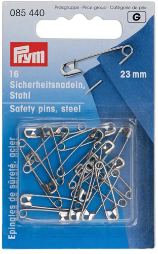 Prym Sicherheitsnadeln Stahl No. 2/0 Silber