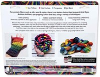 Jacquard Wollfarbeset inkl. Zitronensure Yellow, Turquoise, Red & Black-3