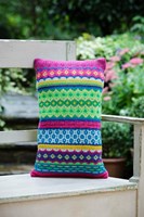 Strickanleitung Stylecraft Special DK No. F005 Fair Isle Kissen-2