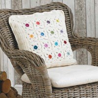 Häkelanleitung Stylecraft Life DK No. F075 Decke und Kissen-3