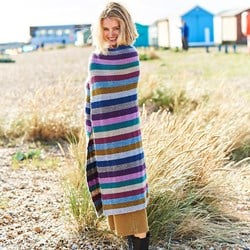 Strickanleitung Stylecraft Highland Heathers DK No. F086 Decke