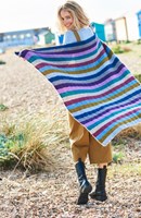 Strickanleitung Stylecraft Highland Heathers DK No. F086 Decke-2