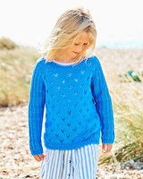 Strickanleitung Stylecraft Naturals - Organic Cotton DK No. F089 Mädchenpullover-3