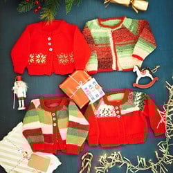 Strickanleitung Stylecraft Head Over Heels Festive No. F101