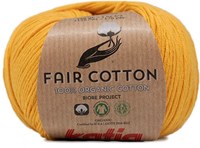 Fair Cotton Bolero Häkelpaket 1 46/48 Yellow