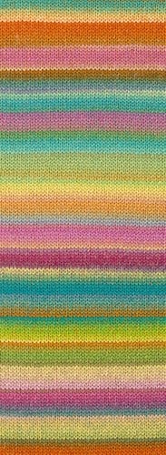 Lana Grossa Farfalla 0005 Apricot/Orange/Pink/Rosa/Pistazie/Hell-/Mint-/Seegrün/Hellgelb-2