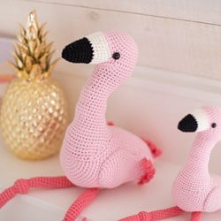 Häkelanleitung Mixed Up Flamingo