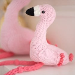 Mixed Up Flamingo Häkelpaket 1 Klein