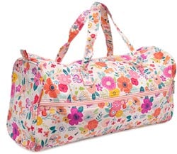 Stricktasche Floral Garden Pink