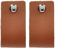 Durable Leder Label (2 Stück) 004 Dark Brown-2