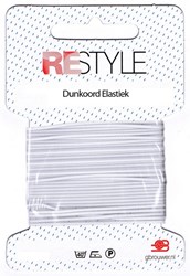 Restyle Rundgummiband 4m/1,4mm weiss
