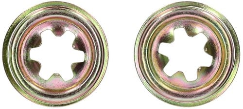 Veiligheidsogen Zwart 30mm per paar-2