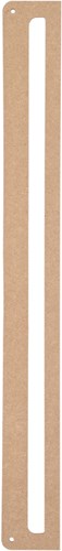 Durable MDF Wandaufhänger 50x5cm