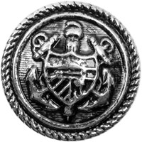 Milward Manschettenknopf Silber 19mm (3 Stück)-2
