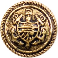 Milward Manschettenknopf Gold 15mm (4 Stück)-2