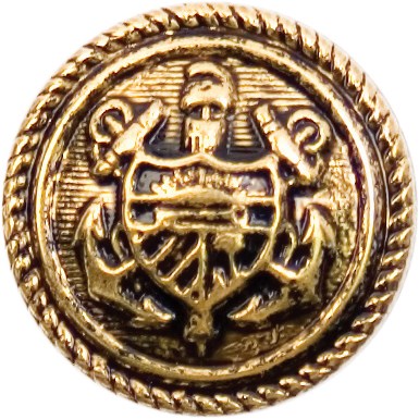Milward Manschettenknopf Gold 15mm (4 Stück)-2