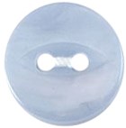 Milward Perlmutt Knopf Weißblau 11mm (8 Stück)-2