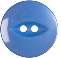 Milward Perlmutt Knopf blau 16mm (6 Stück)-2