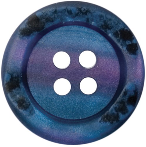 Milward Glanz Knopf blau/Lila 17mm (4 Stück)-2