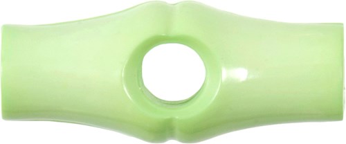 Milward Länglicher Knopf Grün 25mm (3 Stück)-2