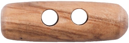 Milward Knebel Knopf Helles Holz 22mm (2 Stück)-2