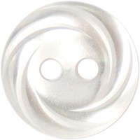 Milward Knopf mit Mustern Weiß 12mm (4 Stück)-2