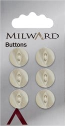 Milward Perlmutt Knopf Natürlich