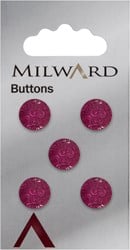Milward Knopf Lila Glanz Mit Swirl