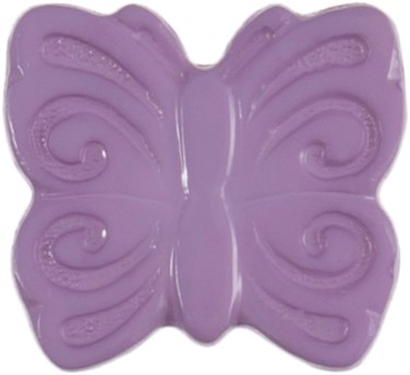 Milward Knopf Lila Schmetterling 18mm (3 Stück)-2