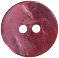 Milward Dunkel Rosa Perlmutt Knopf 12mm (4 Stück)-2