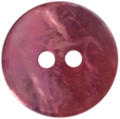 Milward Dunkel Rosa Perlmutt Knopf 12mm (4 Stück)-2