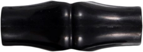 Milward Länglicher Schwarzer Knopf 25mm (3 Stück)-2