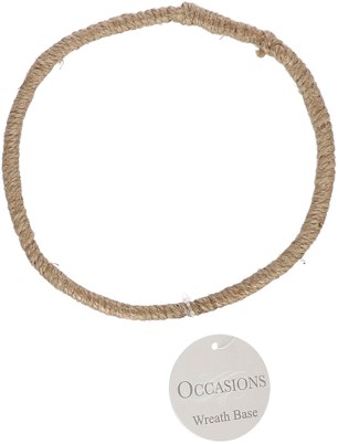 Makramee Kranz Basis Jute 14 cm