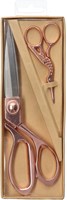 Milward Set Stoffschere (20cm) & Stickschere (9,5cm) Rosé Gold-2