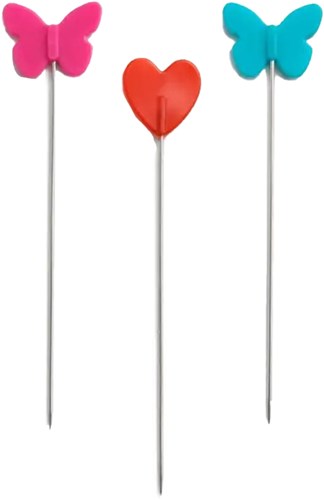 Prym Love Stecknadeln mit Plastikkopf (50 Stück)-2