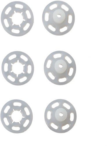 Prym Druckknöpfe zum Annähen Rund Transparent 21 mm-2