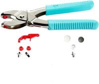 Prym Love Vario Druckknopf Loch- und Ösenzange + Werkzeug Color Snaps Mint-2