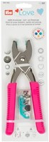 Prym Love Vario Druckknopf Loch- und Ösenzange + Werkzeug Color Snaps Fuchsia